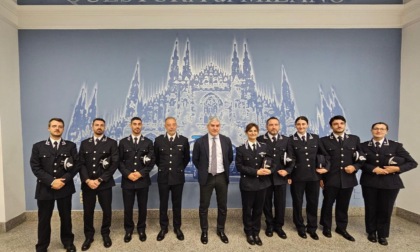 La Questura di Milano ha accolto sette nuovi allievi