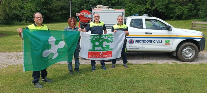 In Sardegna i primi tre volontari del Parco delle Groane e della Brughiera Briantea 