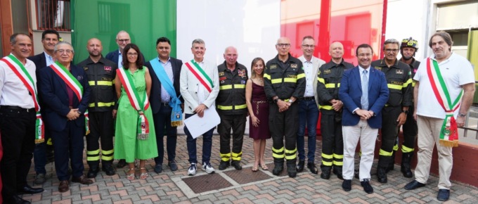 Presentato il nuovo automezzo superattrezzato dei vigili del fuoco
