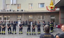 Minuto di silenzio dei Vigili del Fuoco per ricordare i due colleghi scomparsi