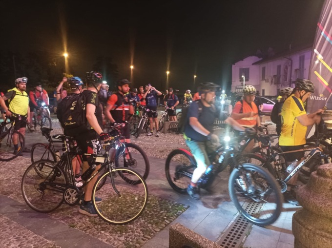 Ad Abbiategrasso una tappa della Bike Night