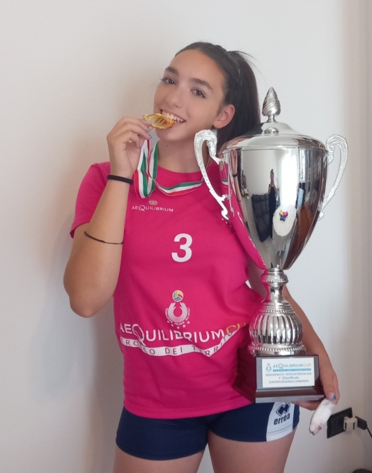 L’anno da incorniciare di Annalaura, sindaca junior e campionessa di volley