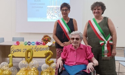Giovanna Monza ha compiuto 102 anni