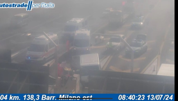 Incidente alla barriera Milano est: lunghe code sull’A4