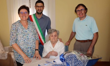 Maria Vanzaghi ha compiuto 100 anni