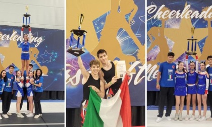 Gli atleti della Sport & Passion Cheerleading due volte campioni europei in Germania