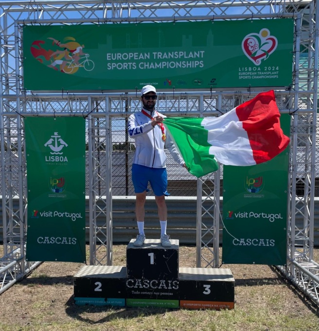 Daniele, medaglia d’oro grazie al cuore ricevuto in dono