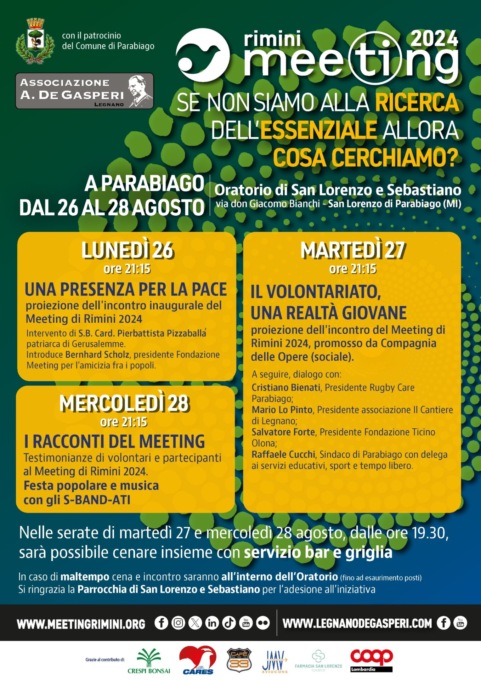 Un panel di incontri ispirati al Meeting di Rimini
