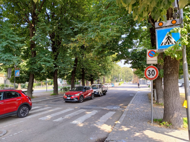 In città nuovi passaggi pedonali illuminati