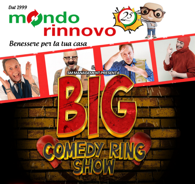A Villa Cortese arriva il Big comedy ring show