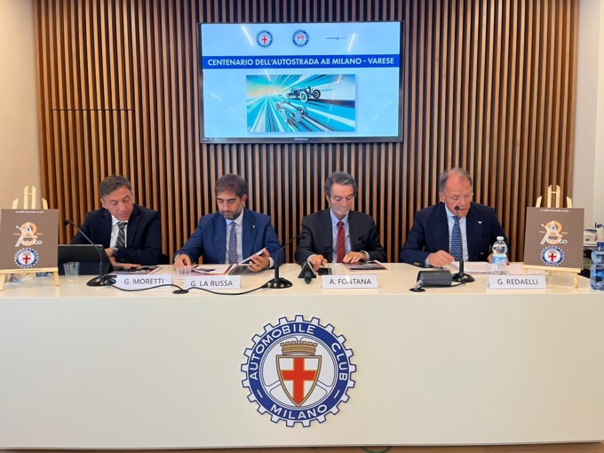 Fra una settimana le celebrazioni per il centenario della A8 Milano-Varese