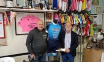 Un monumento al ciclismo in dono alla città dall’Equipe Corbettese per i suoi 26 anni