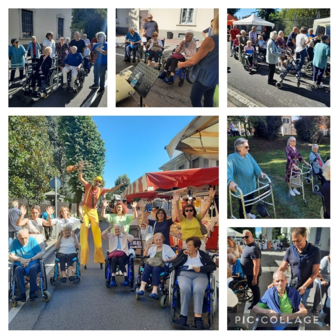 I residenti della Casa famiglia di San Vittore alla Festa patronale