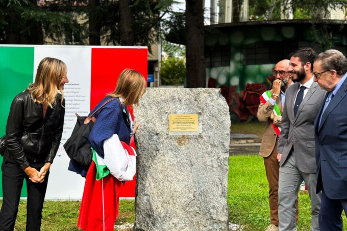 Parabiago ha inaugurato il Monumento ai martiri delle Foibe