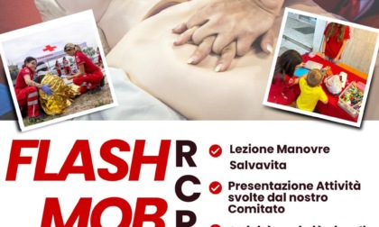 In piazza il flash mob della Cri dedicato alla rianimazione