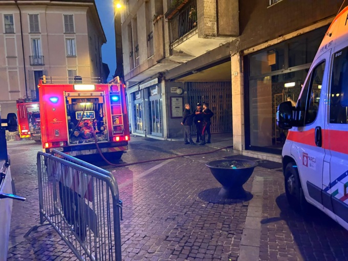 Incendio ad Abbiategrasso: evacuate 50 persone
