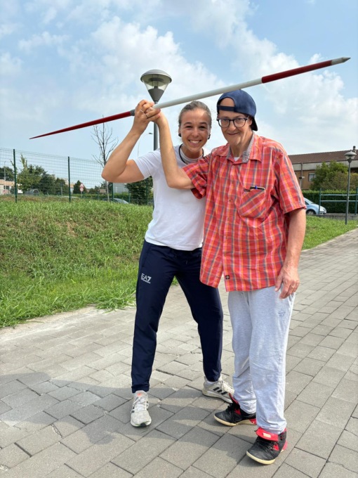 L’azzurra Sara Jemai coach per un giorno con i ragazzi della Rsd Padre Crespi