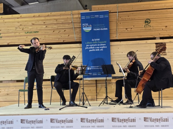“Suoni nelle fabbriche”: in paese è arrivata la grande musica