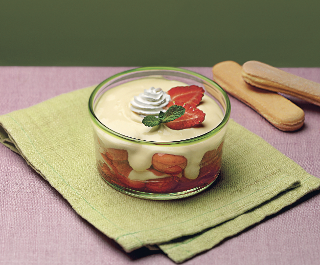 Tiramisù alle fragole: una delizia in formato monoporzione