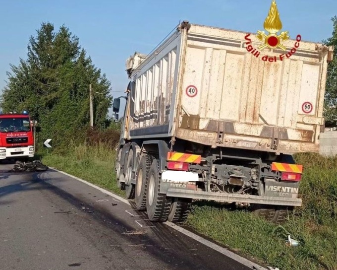 Incidente stradale sulla Provinciale 109, muore un motociclista di 31 anni
