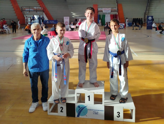L’Olimpic Taekwondo Valerio Spinosa sul podio ai campionati interregionali