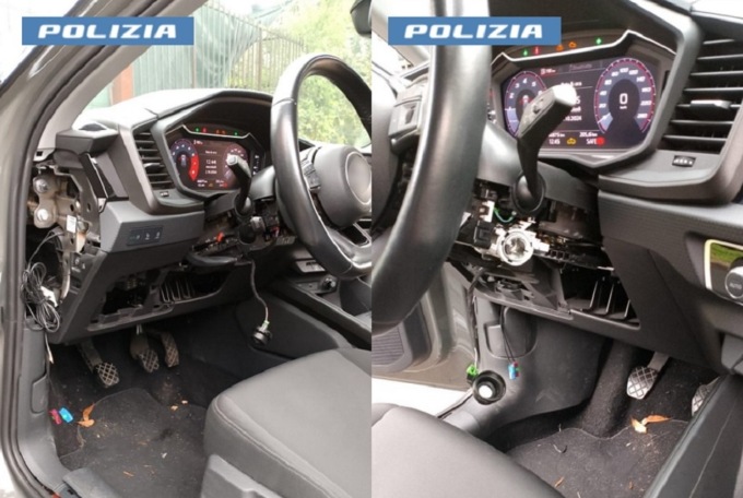 Con una centralina rubano un’auto: la Polizia arresta due persone