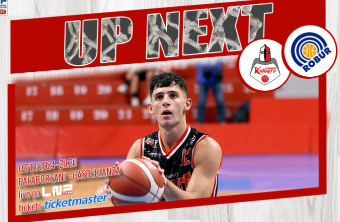 Secondo turno con un grande derby fra Knights e Saronno