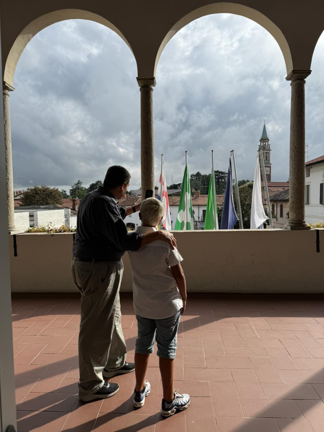 Bambino di Genova fan del sindaco di Corbetta 3