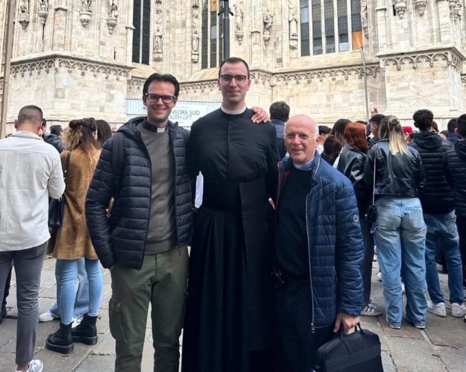 Riccardo Borsani di Parabiago ordinato diacono in Duomo