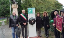 Festa per il nuovo defibrillatore installato al parco dei Bersaglieri