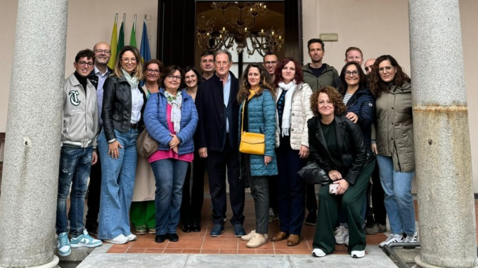 Porte aperte del comune di Arconate ai professori Erasmus