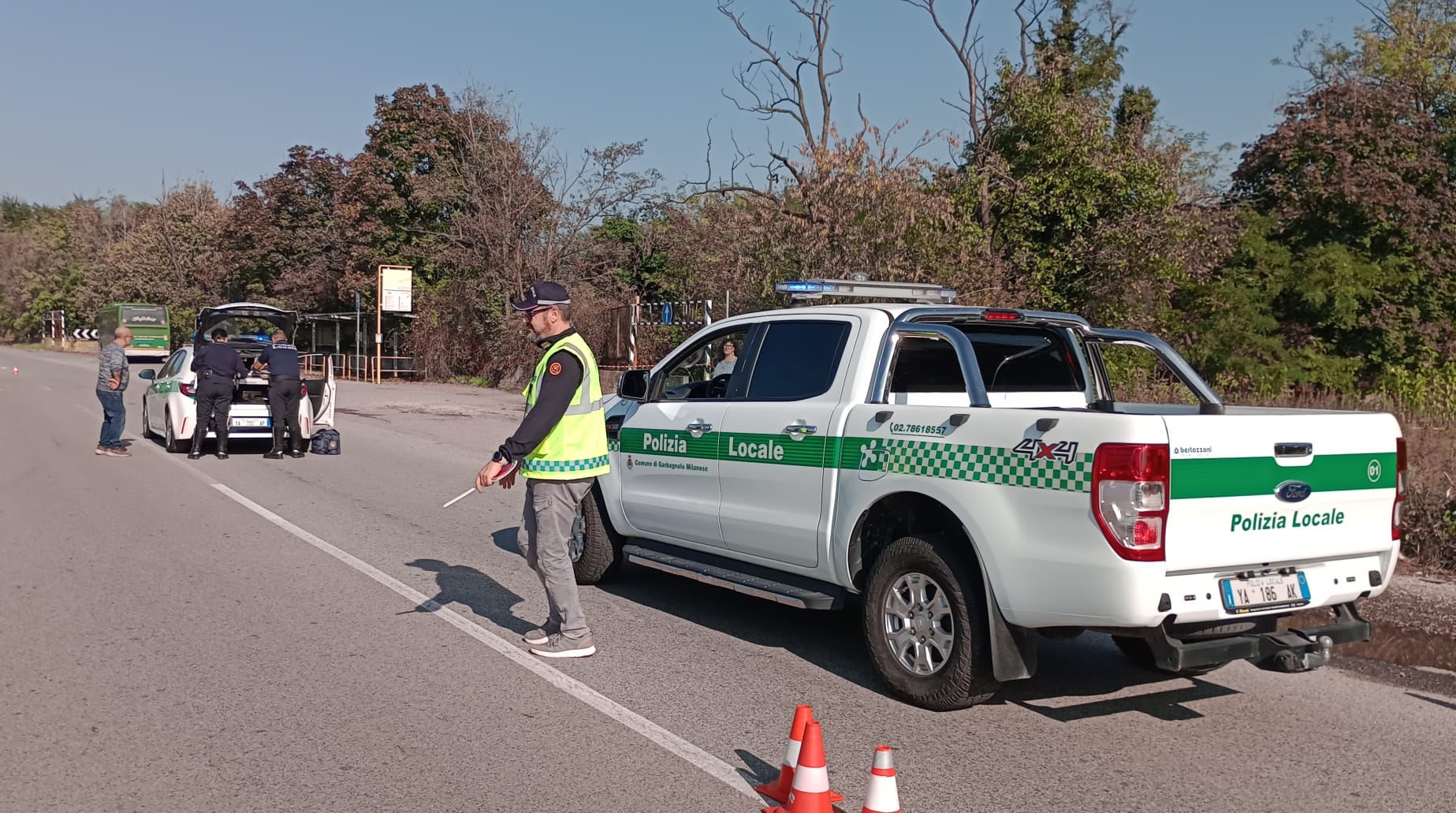 Investimento pedone Garbagnate