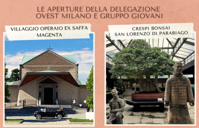 Giornate del Fai d’autunno: i beni da visitare nell’Ovest milanese