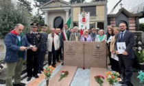 Ricordati i partigiani Grassi e Balzarotti uccisi dai fascisti nella lotta della Resistenza del 1944