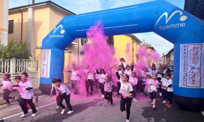 Successo a Robecco per la Pink Color Run a sostegno dei pazienti oncologici