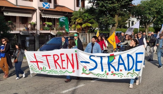 Da Albairate ad Abbiategrasso per dire “No” alla Vigevano- Malpensa