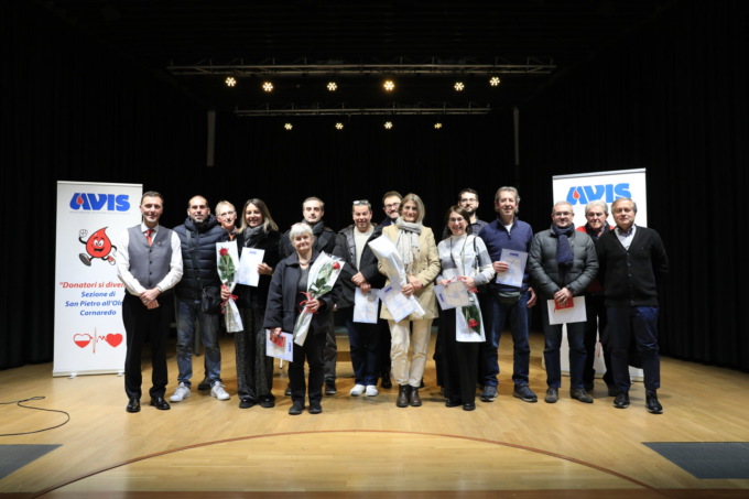 Avis Cornaredo, benemerenze per i donatori
