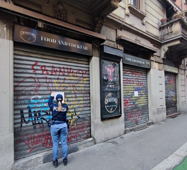 Bevande vendute fuori orari e schiamazzi: chiuso per tre giorni il “Wanted food e drink”
