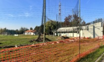 Campo da baseball, proseguono i lavori di riqualificazione delle tribune