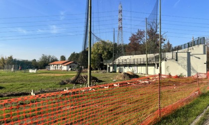 Campo da baseball, proseguono i lavori di riqualificazione delle tribune