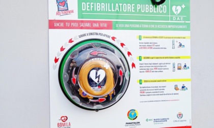 Al campo sportivo Gavinelli di Legnano arriva il defibrillatore