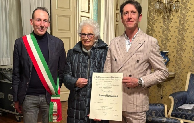 L’Onorificenza al Merito ad Andrea Rondanini, presidente del Club Auto Sportive Legnanesi
