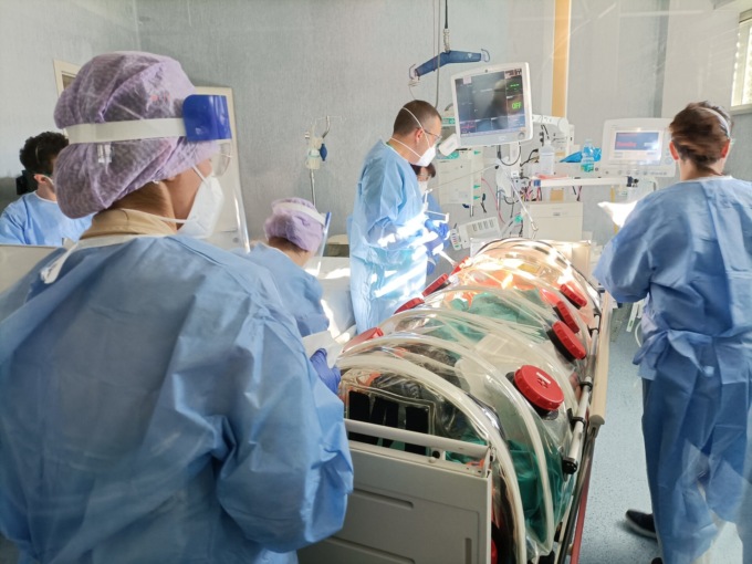 Emergenza pandemia all’ospedale, ma è solo un’esercitazione
