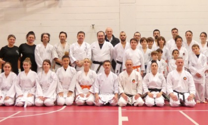 Stage di karate a Lainate con il Sensei Arangio da Okinawa