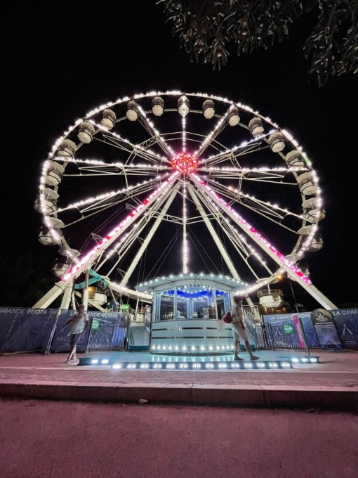 Al Parco Falcone Borsellino la ruota panoramica più alta mai montata nel Milanese