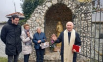 Inaugurata la statua restaurata della Madonna del Prà a Parabiago