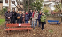 Inaugurata la panchina rossa con il numero antiviolenza