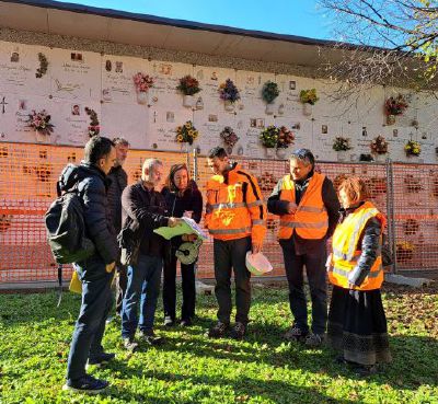 Al cimitero centrale, 68 nuovi loculi e 106 ossari