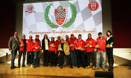 Premiati ad Arese i campioni dell'Alfa Romeo