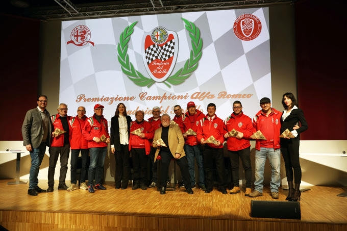 Premiati ad Arese i campioni dell’Alfa Romeo